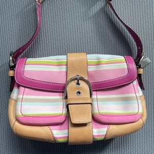 Y2K Vintage Coach Over the Shoulder Bag